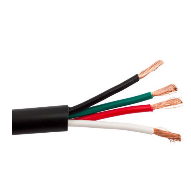 14/4OFC-BK 4C/14 AWG 105 STRAND OXYGEN FREE COPPER SPEAKER CABLE